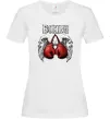 Жіноча футболка Boxing wings Білий фото