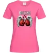 Жіноча футболка Boxing wings Яскраво-рожевий фото