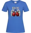 Жіноча футболка Boxing wings Яскраво-синій фото