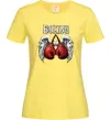 Жіноча футболка Boxing wings Лимонний фото