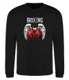 Свитшот Boxing wings Черный фото