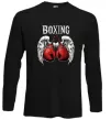 Лонгслив Boxing wings Черный фото