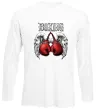 Лонгслив Boxing wings Белый фото