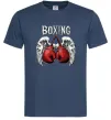 Чоловіча футболка Boxing wings Темно-синій Чоловіча футболка Boxing wings Темно-синій фото