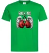 Чоловіча футболка Boxing wings Зелений Чоловіча футболка Boxing wings Зелений фото