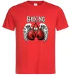 Чоловіча футболка Boxing wings Червоний Чоловіча футболка Boxing wings Червоний фото