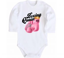 Детский боди Boxing queen