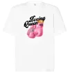 Футболка Оверсайз Boxing queen Білий фото