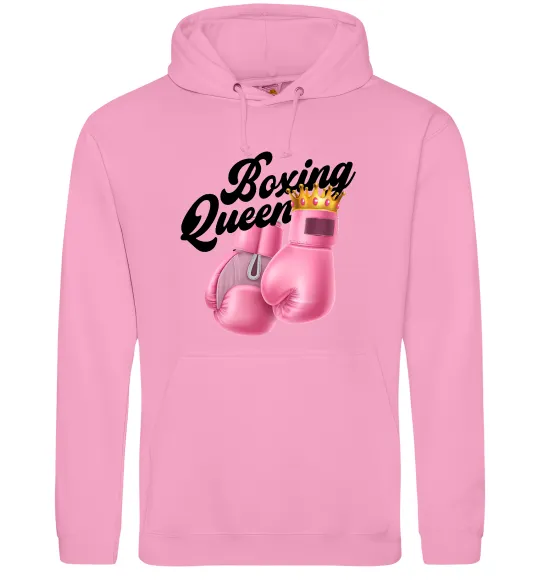 Жіноча толстовка (худі) Boxing queen Рожевий фото