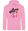 Жіноча толстовка (худі) Boxing queen Рожевий фото
