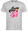 Мужская футболка Boxing queen Серый фото