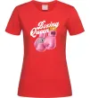 Жіноча футболка Boxing queen Червоний Жіноча футболка Boxing queen Червоний фото