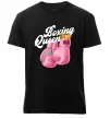 Мужская премиум футболка Boxing queen Черный фото