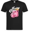 Мужская футболка Boxing queen Черный фото