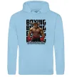 Жіноча толстовка (худі) Boxing minotaur Блакитний фото