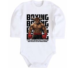 Дитячий бодік Boxing minotaur