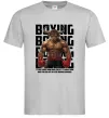 Мужская футболка Boxing minotaur Серый фото