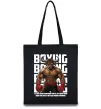 Еко-сумка Boxing minotaur Чорний фото