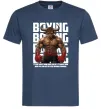Мужская футболка Boxing minotaur Темно-синий фото