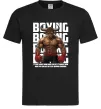 Мужская футболка Boxing minotaur Черный фото