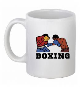 Чашка керамічна Boxing men