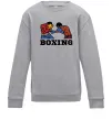 Дитячий світшот Boxing men Сірий меланж фото