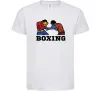 Дитяча футболка Boxing men Білий Дитяча футболка Boxing men Білий фото