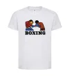 Детская футболка Boxing men Белый фото