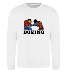 Свитшот Boxing men Белый фото