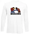 Лонгслів Boxing men Білий фото