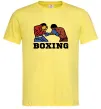 Чоловіча футболка Boxing men Лимонний Чоловіча футболка Boxing men Лимонний фото