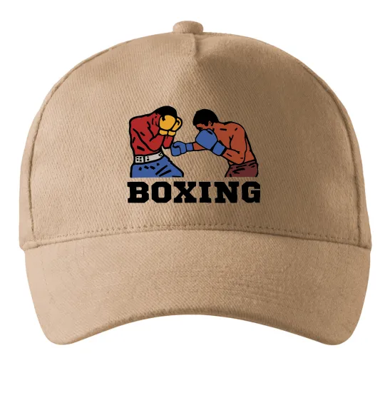 Кепка Boxing men Пісочний фото