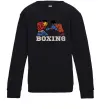Дитячий світшот Boxing men Чорний фото
