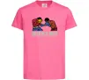 Дитяча футболка Boxing men Яскраво-рожевий Дитяча футболка Boxing men Яскраво-рожевий фото