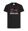 Детская футболка Boxing men Черный фото
