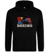 Жіноча толстовка (худі) Boxing men Чорний фото