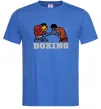 Чоловіча футболка Boxing men Яскраво-синій Чоловіча футболка Boxing men Яскраво-синій фото