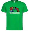 Чоловіча футболка Boxing men Зелений Чоловіча футболка Boxing men Зелений фото