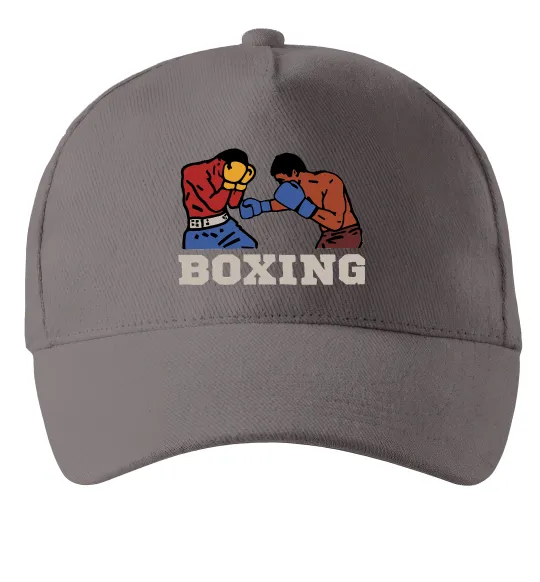 Кепка Boxing men Сірий фото