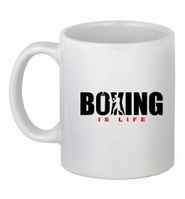 Чашка керамическая Boxing is life