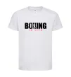 Детская футболка Boxing is life Белый фото