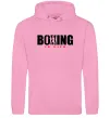Жіноча толстовка (худі) Boxing is life Рожевий фото