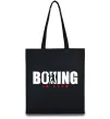 Еко-сумка Boxing is life Чорний фото