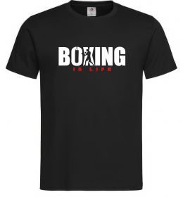 Чоловіча футболка Boxing is life Чоловіча футболка Boxing is life