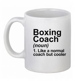 Чашка керамическая Boxing coach