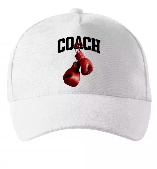 Кепка Coach перчатки Белый фото