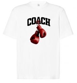 Футболка Оверсайз Coach перчатки