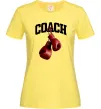 Женская футболка Coach перчатки Лимонный фото