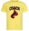 Мужская футболка Coach перчатки Лимонный фото