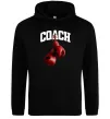 Мужская толстовка (худи) Coach перчатки Черный фото